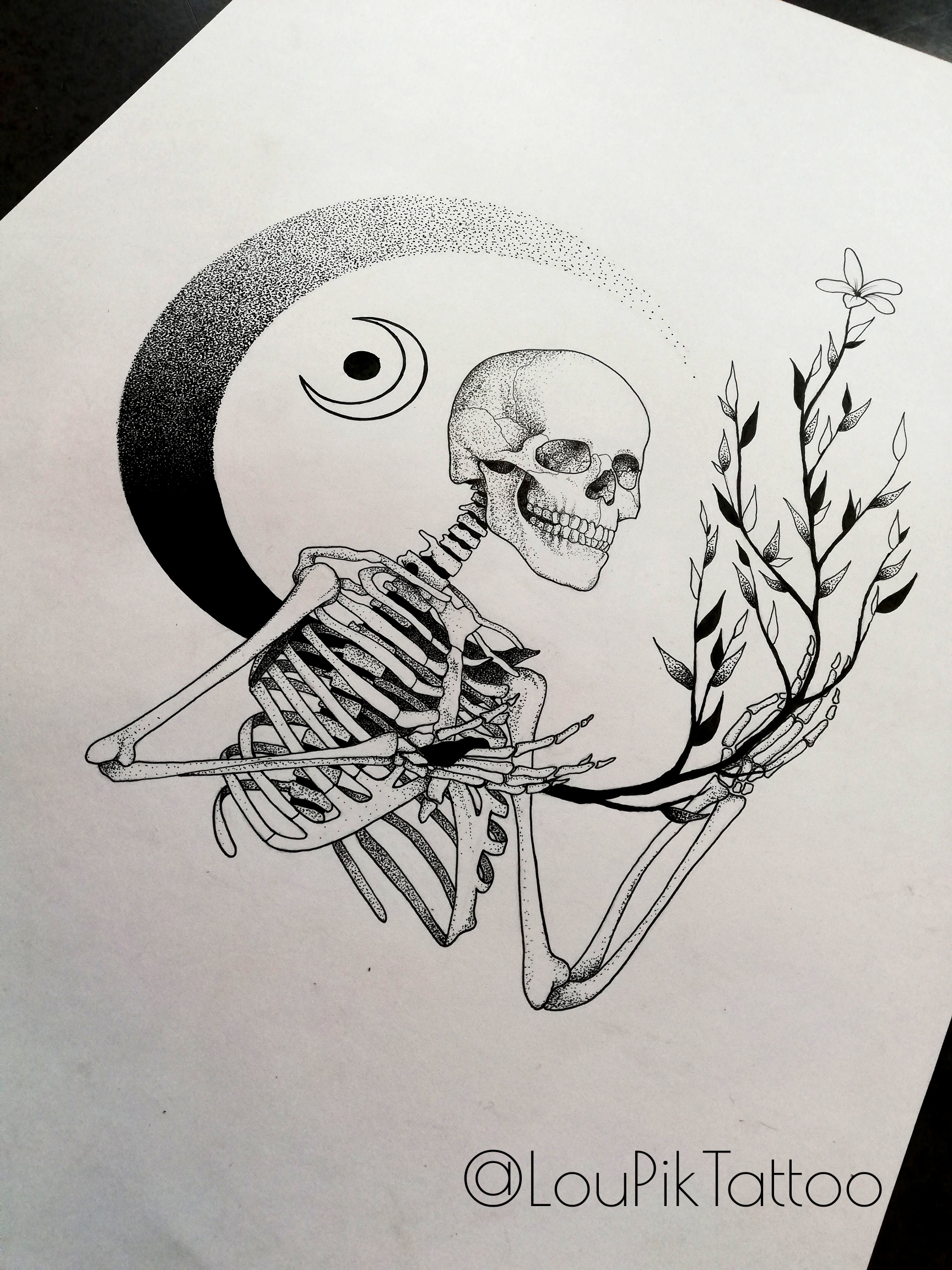 Composition style graphique en dotart Composition style graphique en dotart