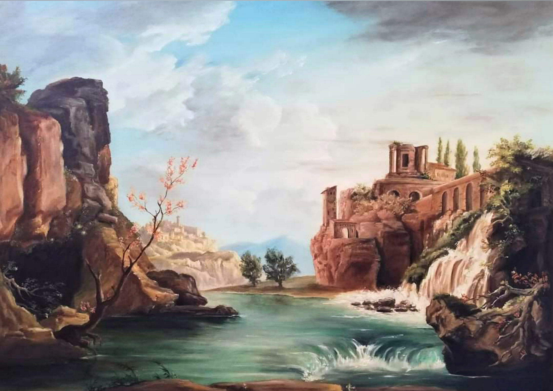 Paysage d’après Joseph Vernet